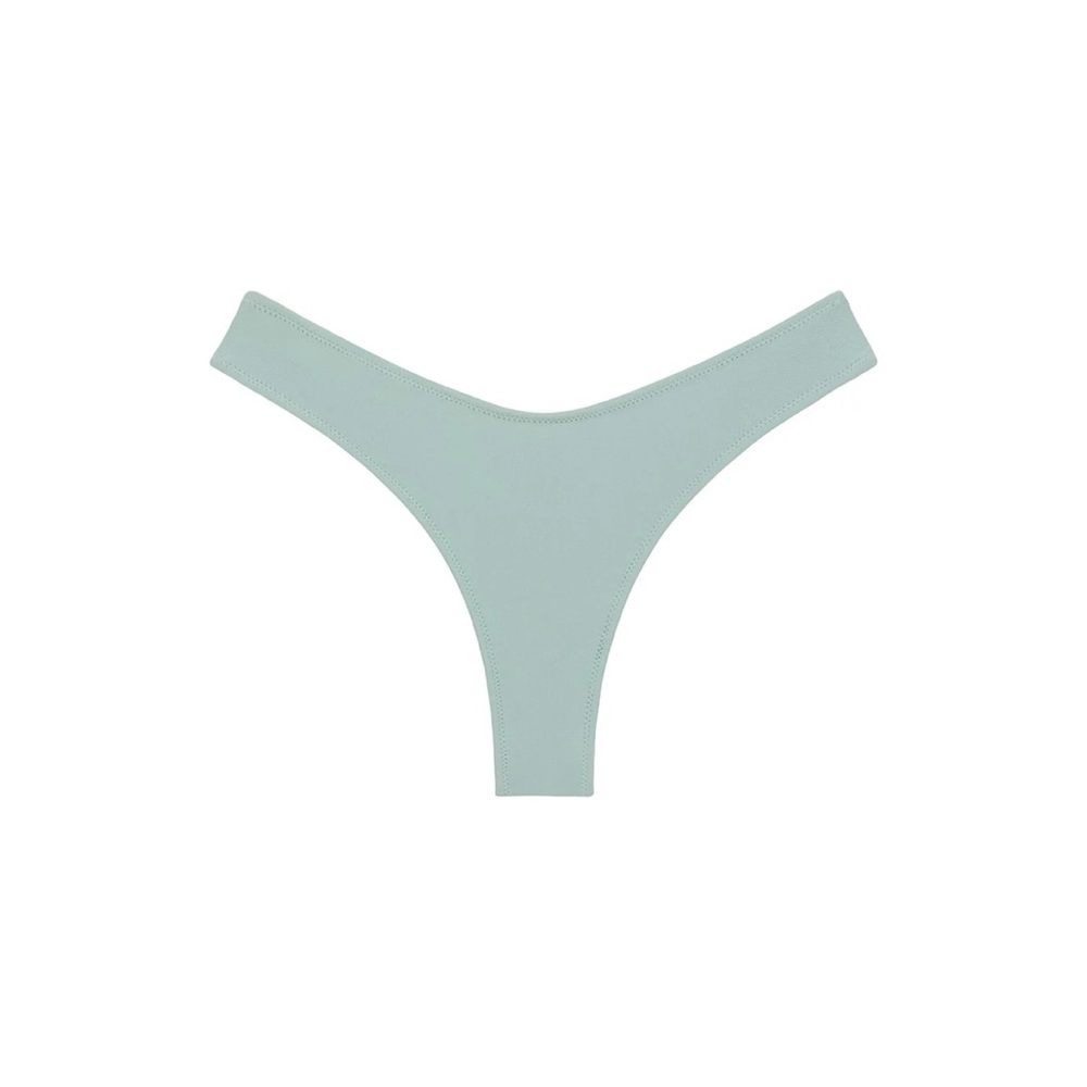 NWT Montce Powder Blue Added Coverage Lulu (Zig-zag Stitch) Bikini Bottom